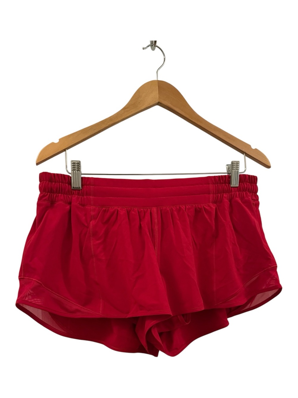Red Lululemon Shorts